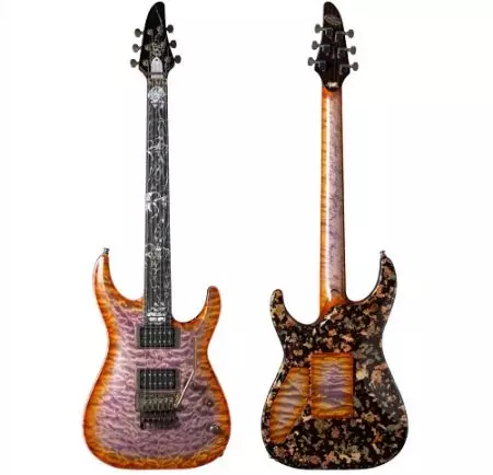 GUITARS ESP: Gîtarên Electricî û Guitars Electric, E-II Eclipse û modelên din, taybetmendiyên bijartina wan 27147_17