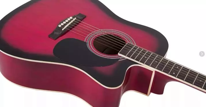 Martinez guitars: ବିଦ୍ୟୁତ୍ ଏବଂ କ୍ଲାସିକ୍, ଦେଶ-ପ୍ରଯୋଜକ, W-91c BK ଓ W-124 ଖ୍ରୀ.ପୂ. / N, acoustics W-164 P / SB ଏବଂ ଅନ୍ୟାନ୍ୟ ମଡେଲ, ସମୀକ୍ଷା 27152_17
