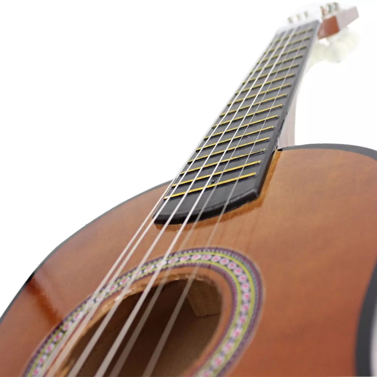 Sette opp et anker og et rutenett på en akustisk gitar: hvordan å heve og justere? Hvordan twist anker og utelater det? 27157_12