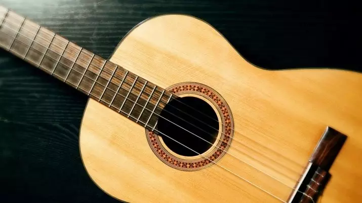 Najlon strings za akustičnu gitaru: kako staviti i povlačenje? Šta sintetičke žice su bolje? 27162_18