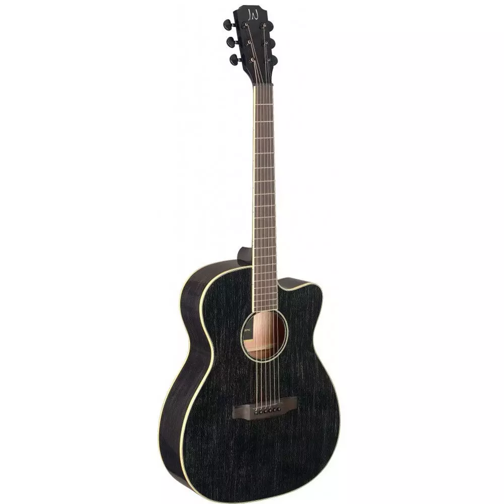 Typer av akustiske gitarer: Med en bred grib og smale, typer på formen på kroppen, tynne gitarer og andre varianter, uvanlige alternativer 27163_11