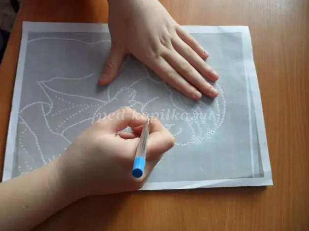 plasticine 모자이크 : 어린이, 모자이크 그림을위한 나비 모델링. 물고기를 조각하는 방법? 27167_11