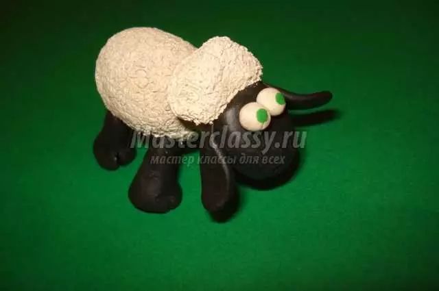 Plasticine lambs at tupa: Paano gumawa ng isang tupa sa mga bata hakbang-hakbang? Shadpno Baran Shadow 27175_32