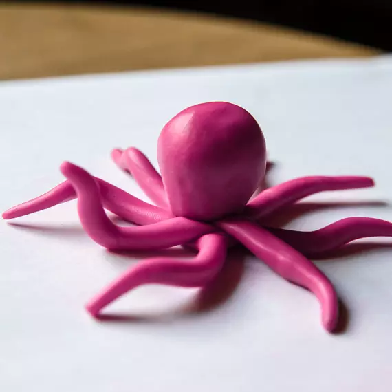 Octopus de plastilina: com fer que els nens siguin de cartró pas a pas? Com fer un pop a granel en etapes? Consells sobre la posada 27180_14