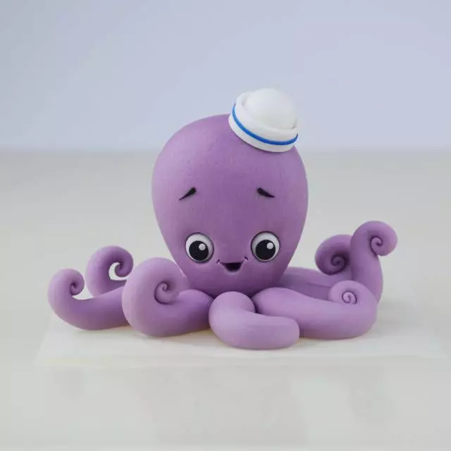 plastilin olan Octopus: necə addım karton addım uşaqlar etmək üçün necə? Necə mərhələdə bir toplu ahtapot etmək üçün necə? TƏKLİF EDƏCƏK 27180_15