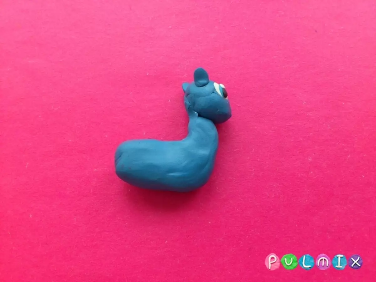 Plasticine سے ٹٹو: ایک figurine کس طرح قدم بچوں کی طرف سے میری چھوٹی ٹٹو قدم؟ چمک کیسے بنانا ہے؟ چاند ماڈلنگ مراحل، خوبصورت چھوٹی ٹٹو 27201_16