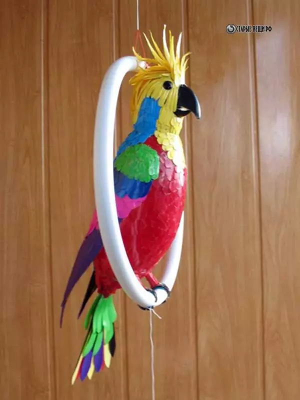 Papagei aus Plastilin: Wie blende ihn mit einem lunged Kind Schritt für Schritt? Wie ein Papagei Arua allmählich machen? Wie ein Papagei Cache zu formen? 27204_28