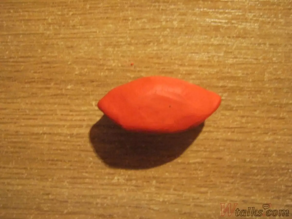Crab of plasticine: how to make grinding to children in gradually do it yourself? How to make a sad crab step by step? 27208_9