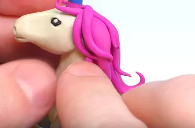 To blind the unicorn: how to make it from lightweight plasticine step by step? We sculpt the union with the bumps in gradually do it yourself. Lajk with children of other crafts 27211_13