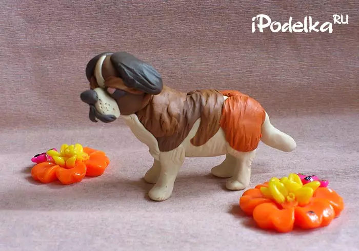 Làm thế nào để làm một con chó từ plasticine? 88 Ảnh Làm thế nào để làm một con chó cho trẻ em từ acorns và plasticine? Husk từng bước và các số liệu khác 27212_35