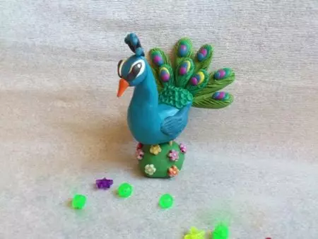 Bulbie aus Plastilin: Wie kann man einen schönen Vogel für Kinder machen? Die Vögel in 3-4 Jahre und 5-6 Jahre mit ihren eigenen Händen setzen. Wie kann man einen Wintervogel queten machen? 27225_54