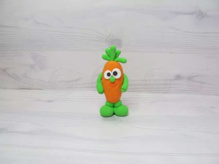 Cà rốt plasticine: Làm thế nào để tạo cà rốt cho trẻ em trong các giai đoạn? Bạn cần làm gì? Mẹo về việc đặt. 27236_27