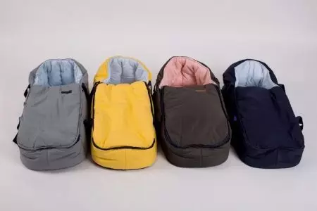 Bir yenidoğan için çanta taşıyan (80 fotoğraflar): bebek için taşınabilir model, yorumlar 2732_28
