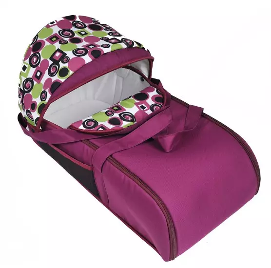 신생아를위한 가방 운반 (80 장의 사진) : 아기를위한 휴대용 모델, 리뷰 2732_66