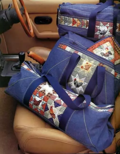 Patchwork bags (91 foto's): Japanse patchwork naaiende modellen in patchwork-stijl 2741_7