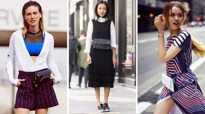 Bolsa de correa (100 fotos): modelos de mujeres en el cinturón para correr desde Nike y Dakine, lo que se llama opciones de cuero para el teléfono. 2761_60