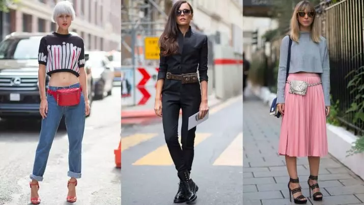 Bolsa de correa (100 fotos): modelos de mujeres en el cinturón para correr desde Nike y Dakine, lo que se llama opciones de cuero para el teléfono. 2761_8