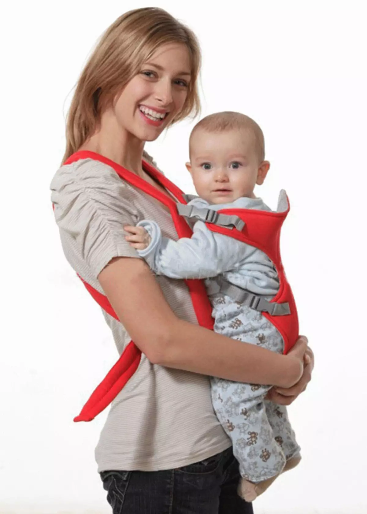 حقيبة الكنغر (67 صور): نماذج لطفل حديث الولادة والاطفال شيكو 2774_31