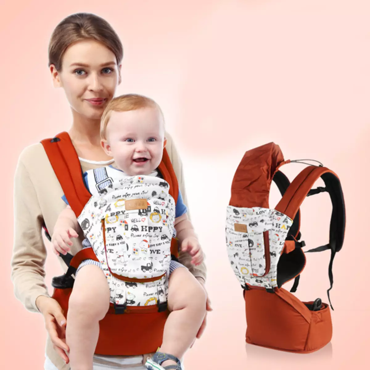 Kangaroo Bag (67 foto's): Modellen voor een pasgeboren baby en kinderen Chicco 2774_6