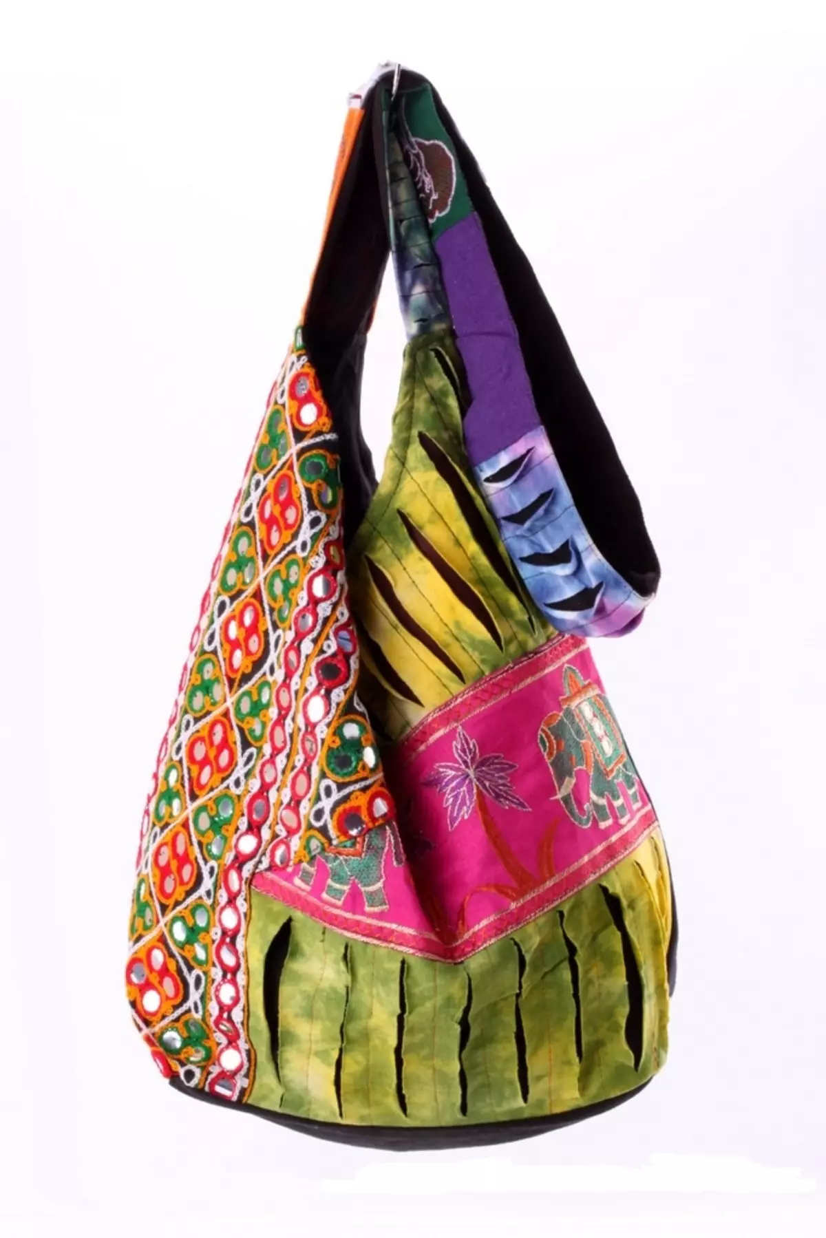 Tekstilposer (86 bilder): Kvinners stilfulle foldingsposer fra tekstiler, merke MOSHNA 2775_8