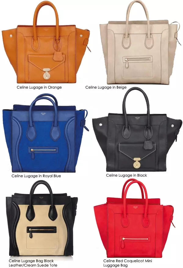 Celine Bags (77 ဓာတ်ပုံများ) - အမျိုးသမီးမော်ဒယ်များ, မူရင်းကိုမည်သို့ခွဲခြားရမည်နည်း 2779_52