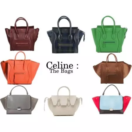 Celine Bags (77 bilder): Kvinnors modeller, hur man skiljer originalet 2779_60