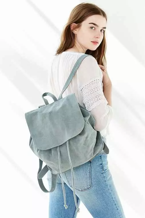 Naiste kott-seljakott (96 fotot): Mida kanda emakangast ja noortest mudeleid sülearvutile ja ratastele, linnale ja rannale 2797_79