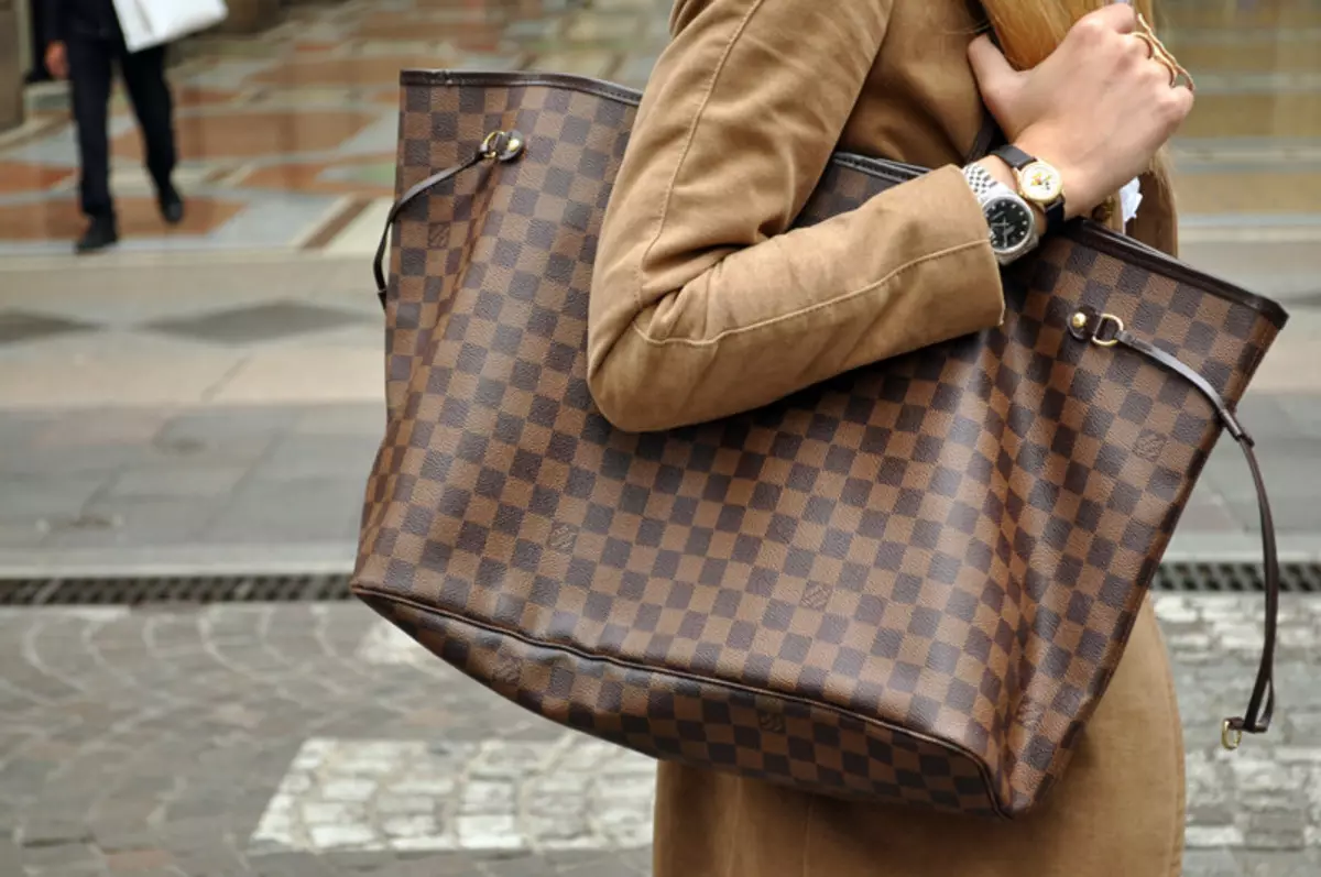 Louis Vuitton táskák (100 fotók): Louis Vuitton Eredeti, Női, Útmodell, Bőr termékek 2809_15