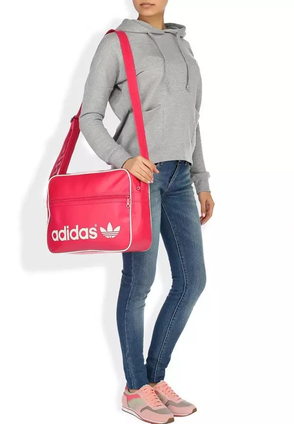 Adidas အားကစားအိတ်များ (52 ခု) - အားကစား, အင်္ဂါရပ်များနှင့်အားသာချက်များအတွက်အမျိုးသမီးမော်ဒယ်များ 2812_45