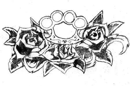 纹身“队”：草图和纹身值，纹身以种姓的形式，手腕上的手腕上的花圈和其他选择 281_26
