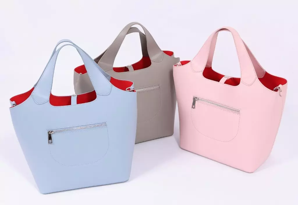 Bolsas italianas (109 fotos): Bolsas femeninas de cuero y gamuza de bolsas de Italia, Marcas 2842_98