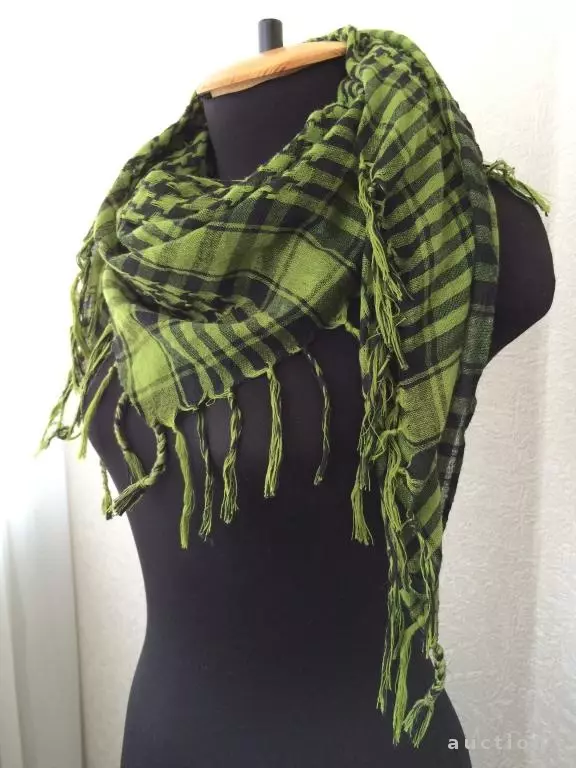 Araphak Scarf (Linepe tse 57): Tsela ea ho Tie araphant molaleng, hloohong ea ka 2844_47