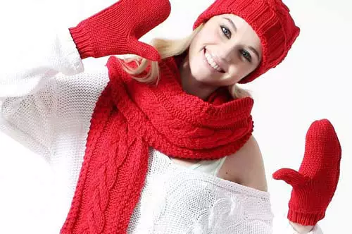 如何綁一個針織圍巾（50張）：繫著羊毛圍巾有多漂亮 2845_47