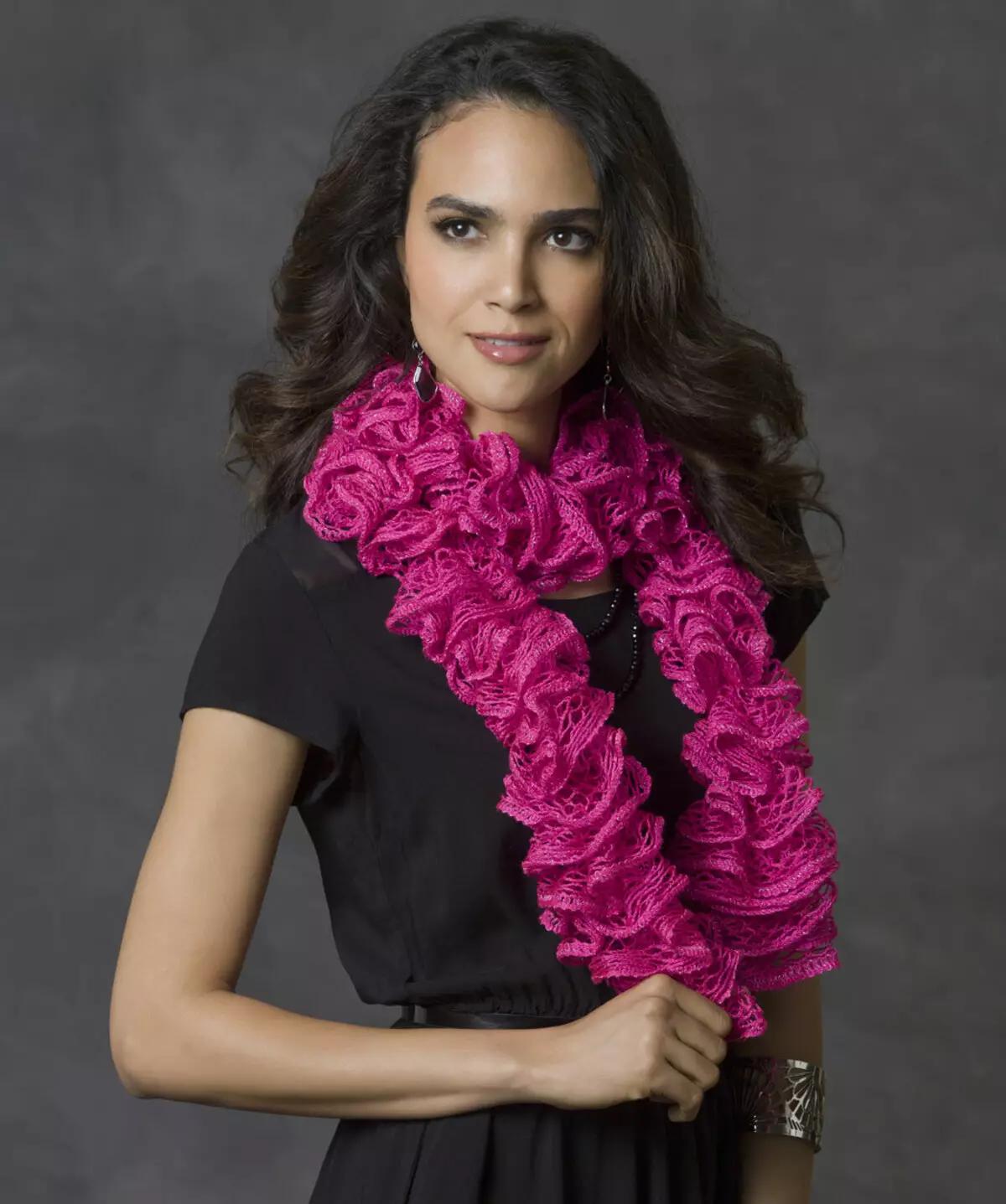 Оригінальні шарфи "Вів'єн" і моделі в техніці бріош ​​(39 фото): незвичайні шарфи
