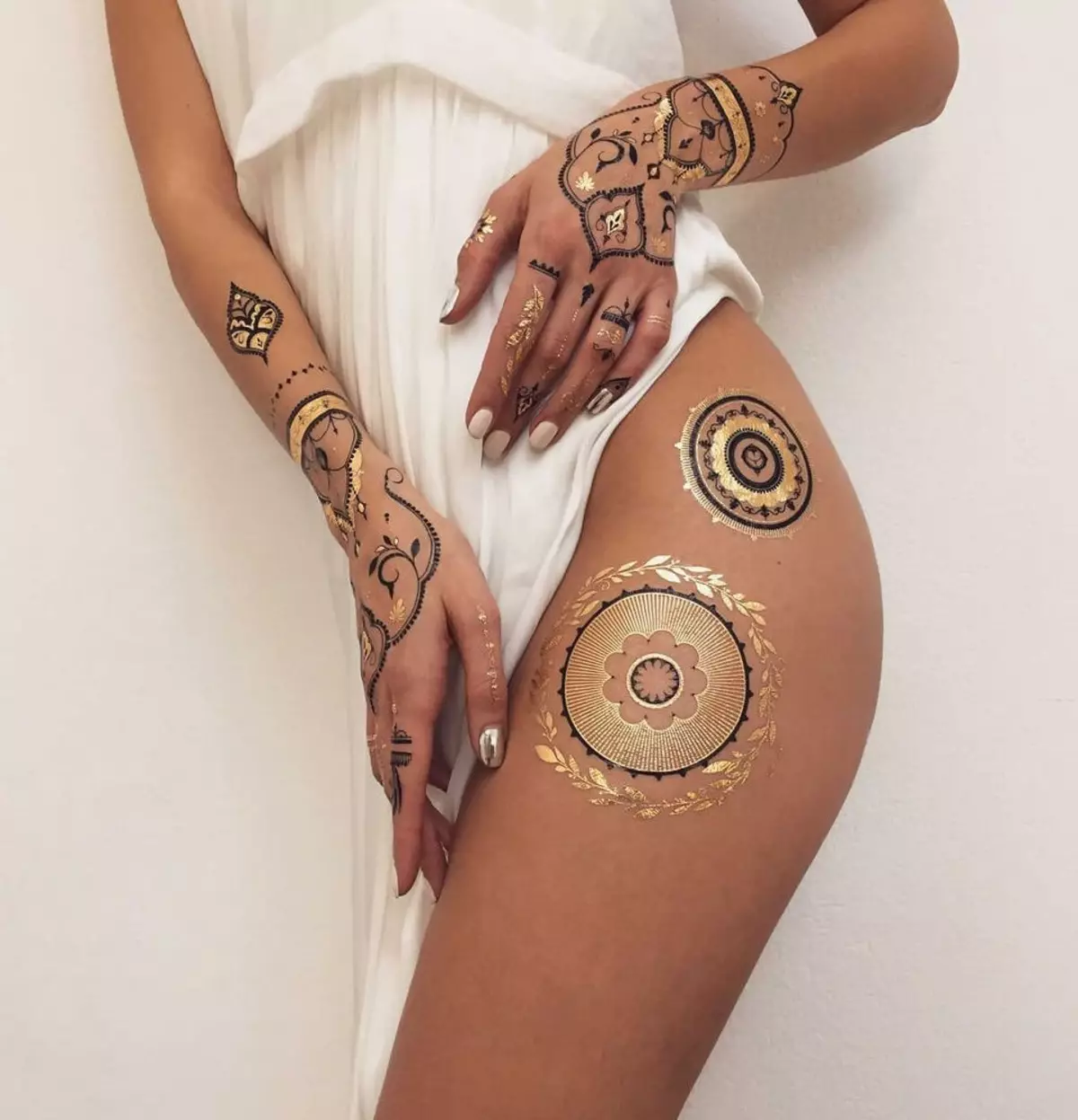 Biotate: Qu'est-ce que c'est et à quel point le tatouage de henné et les étincelles sont-ils tenus? Comment vont-ils? 291_19