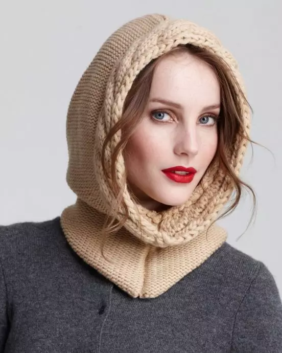 Módne zimné klobúky (185 fotografií): Moderný móda na uzávery na jeseň a zimu, pre ženy po 50 rokoch 2932_47