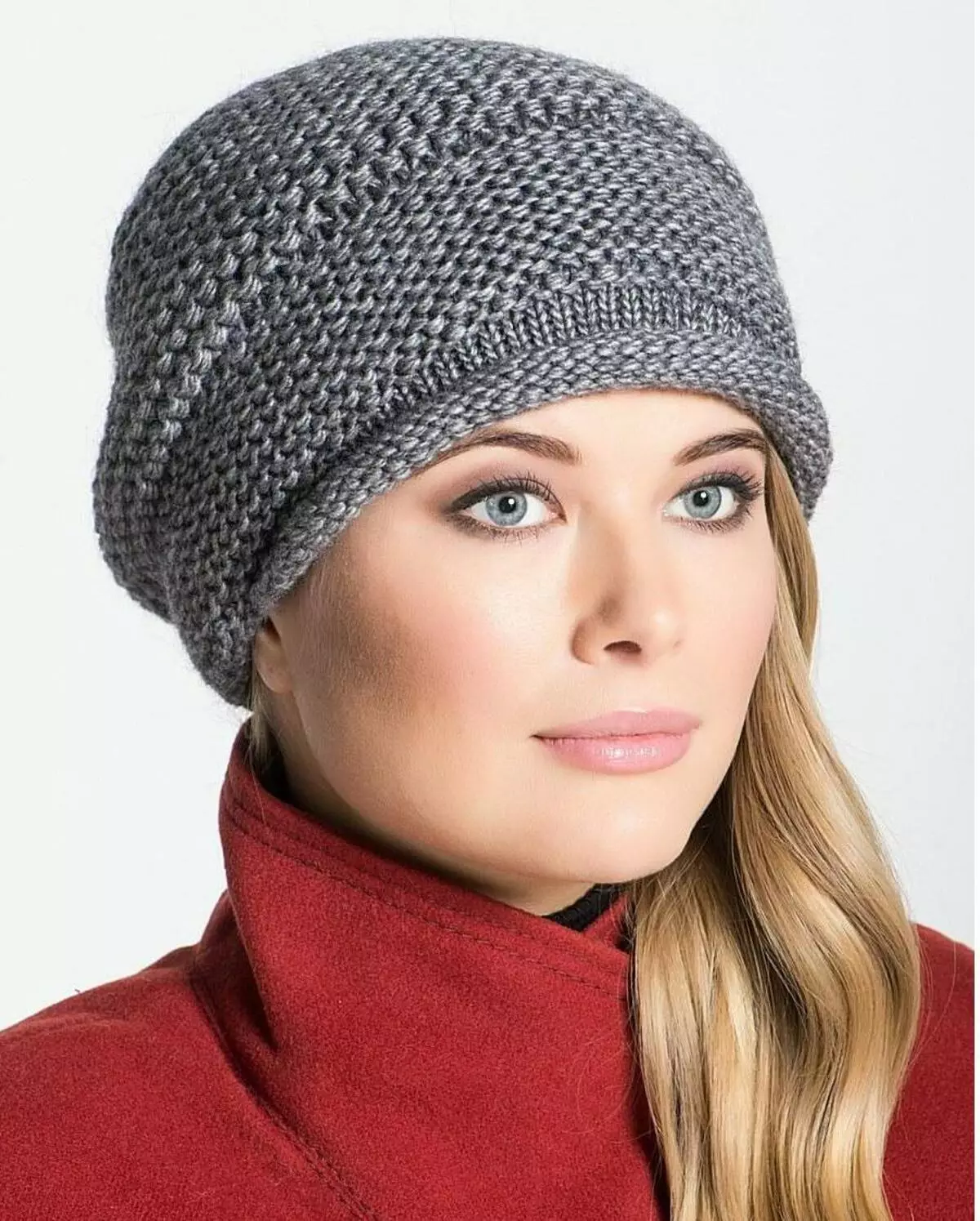 Módne zimné klobúky (185 fotografií): Moderný móda na uzávery na jeseň a zimu, pre ženy po 50 rokoch 2932_92