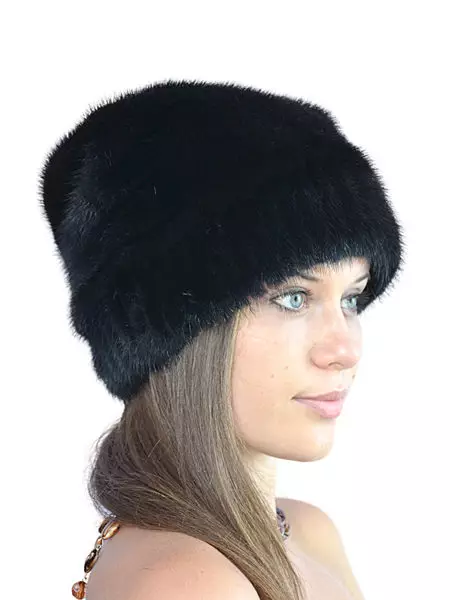 Pels kvinners hatter (117 bilder): Hatt-tape, fasjonable modeller 2021-2022 Laget av Fur Chernoburki, mink og annen naturlig pels 2949_62