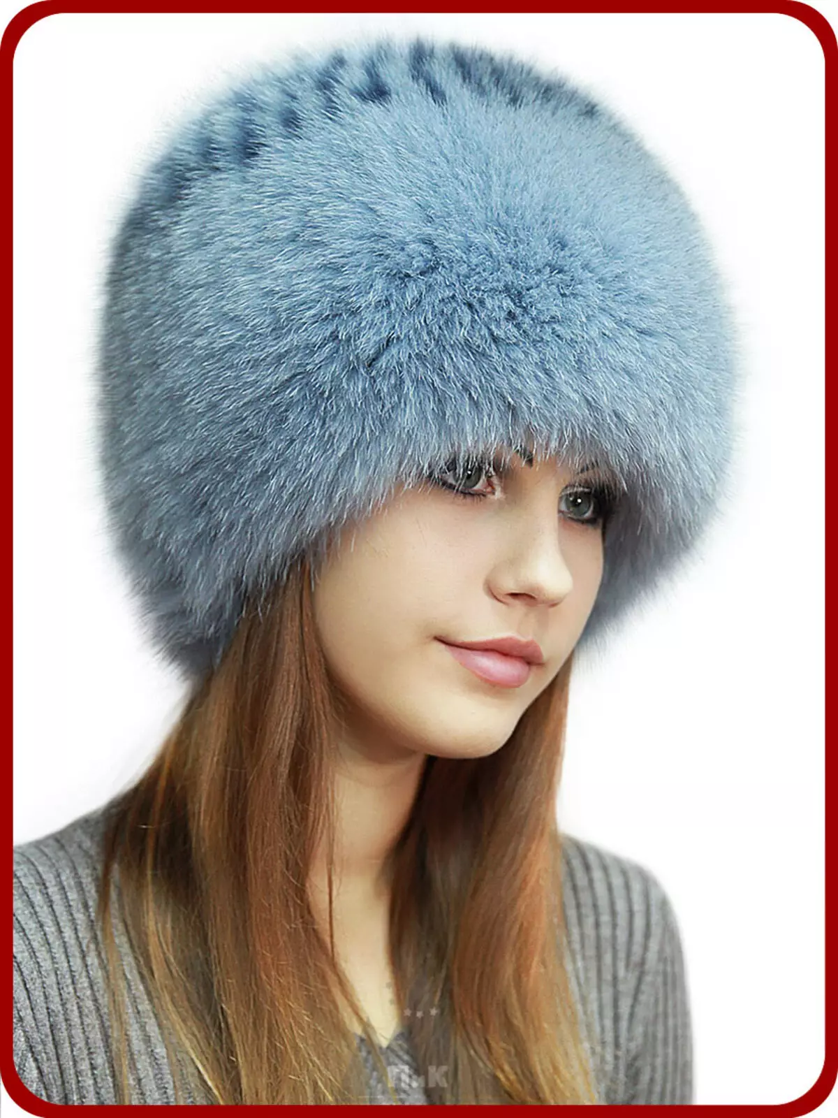 Fur Women's Hats (117 Photos): Hat-Tape, Fashionable Models 2021-2022 Made of Fur Chernoburki, Mink at iba pang Natural Fur 2949_63