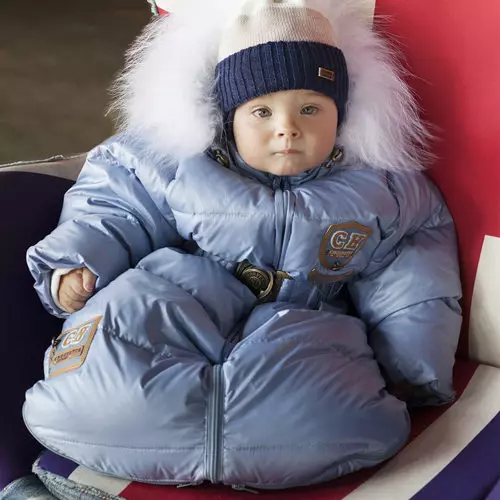Зимске капе за новорођенчади (59 фотографија): кацига, плетени топли модели, од Если, шешир са зеконим ушима, вунени, на екстракту 2963_26