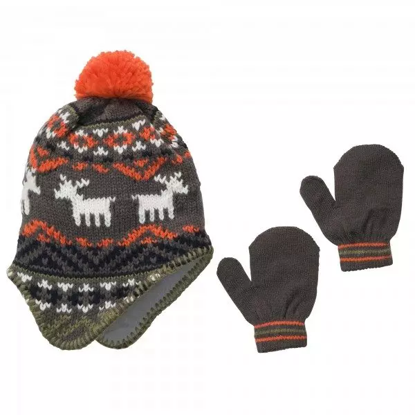 Зимске капе за новорођенчади (59 фотографија): кацига, плетени топли модели, од Если, шешир са зеконим ушима, вунени, на екстракту 2963_42