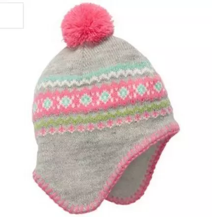 Зимске капе за новорођенчади (59 фотографија): кацига, плетени топли модели, од Если, шешир са зеконим ушима, вунени, на екстракту 2963_44