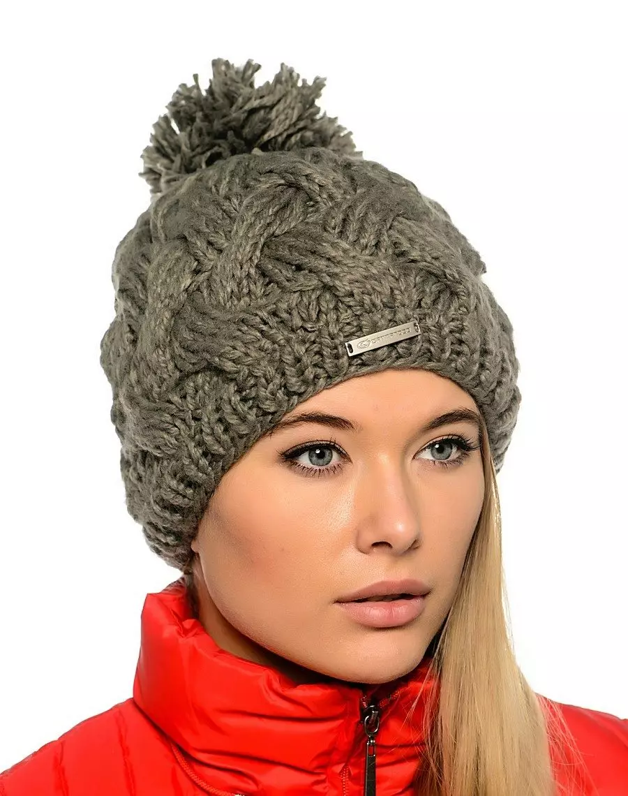 Спортивні шапки (105 фото): бренду The North Face, жіночі і чоловічі в'язані моделі 2021, з помпоном, модні шапки вушанки 2966_55