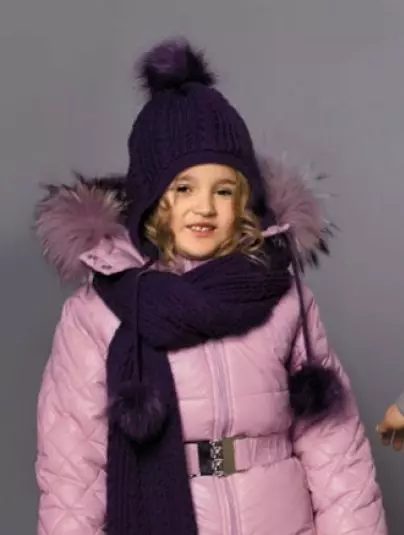 Pălării de iarnă pentru fete (83 fotografii): tricotate și pompon pentru fete de adolescenți și nou-născuți, blană, modele la modă cu urechi 2970_15