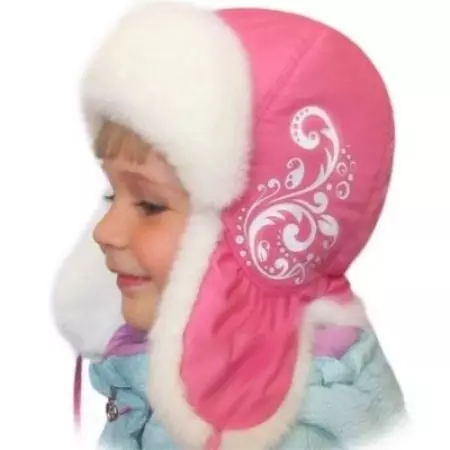 Pălării de iarnă pentru fete (83 fotografii): tricotate și pompon pentru fete de adolescenți și nou-născuți, blană, modele la modă cu urechi 2970_83