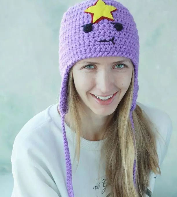 Puchka hat (31 wêne): Model bi princess di rengê xalîçeyê de 2976_14