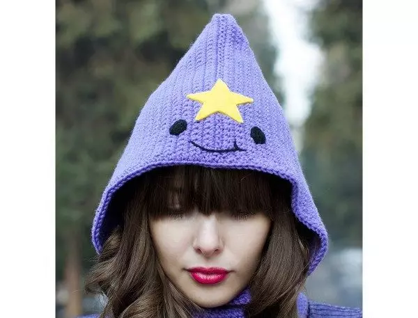 Puchka hat (31 wêne): Model bi princess di rengê xalîçeyê de 2976_19