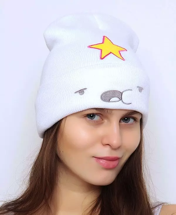 Puchka hat (31 wêne): Model bi princess di rengê xalîçeyê de 2976_9