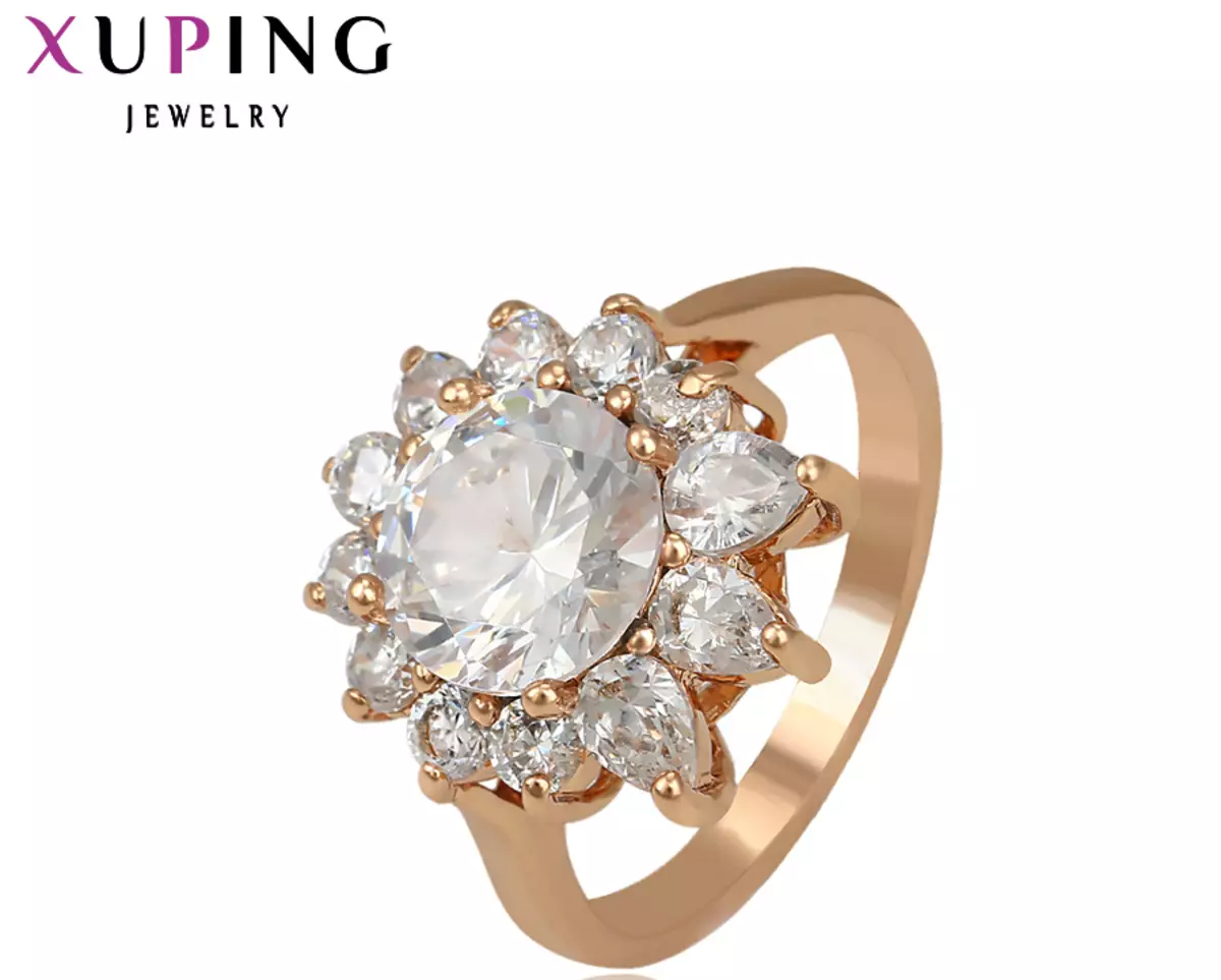 תכשיטים Xuping: מבחר תכשיטים תכשיטים, אשר עשה, טיפול קישוטים מ זהב רפואי 3010_20