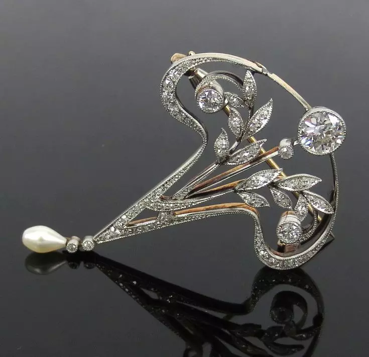 Organes Platinum (69 Poto): Jinis perhiasan produk pelat sareng pabrik. Kumaha ngabédakeun logam ti batur? 3011_33